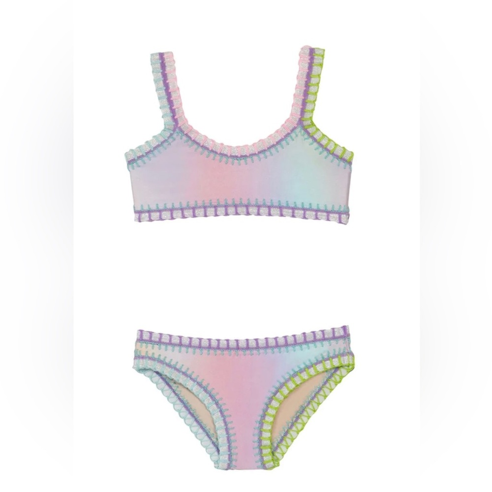 PQ KIDS GOLDEN HOUR RAINBOW BIKINI